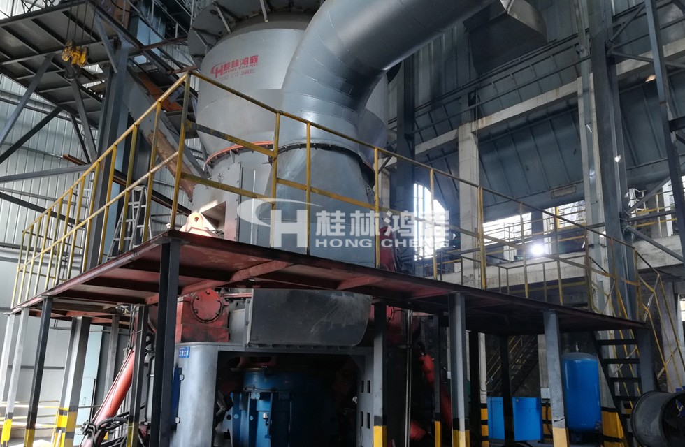 高嶺土立磨HLM立式磨粉機產量高